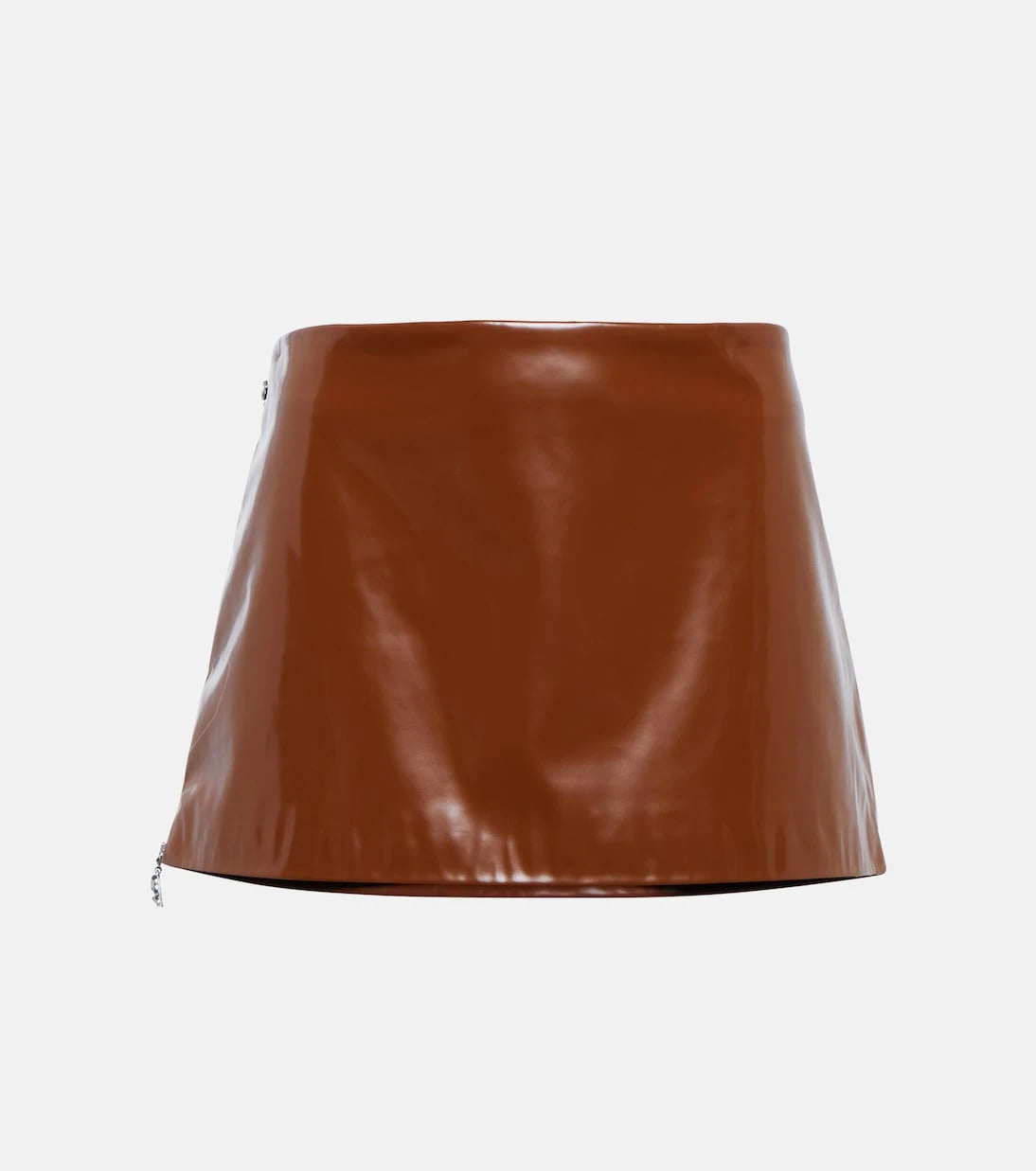Acne Studios - Glossy low-rise miniskirt