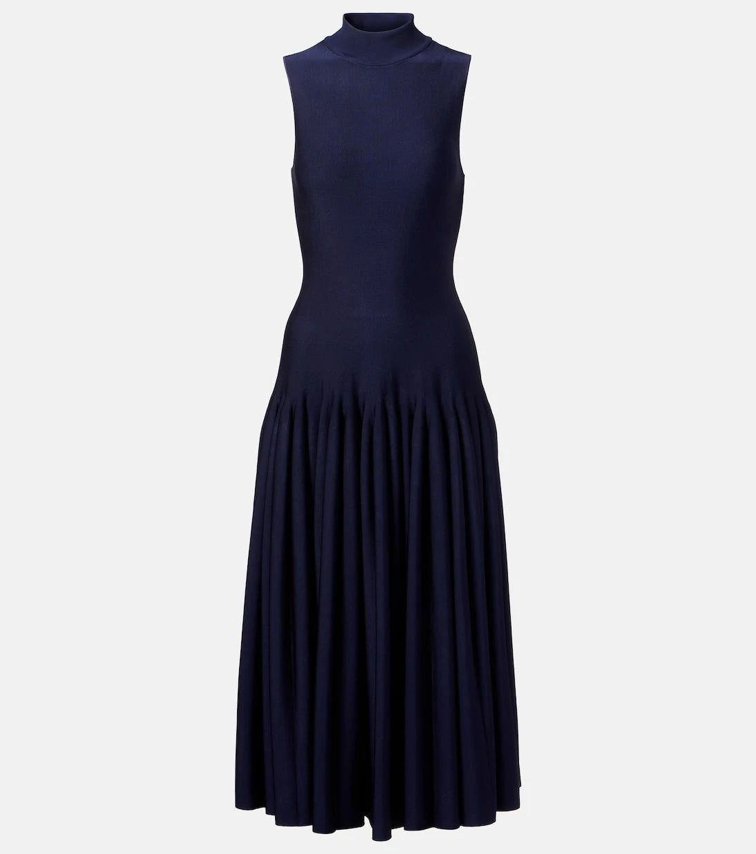 Alaïa - فستان ميدي بتصميم جوديه