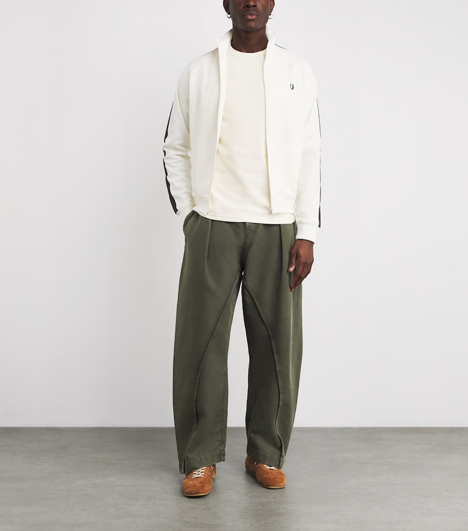 Fred Perry Cotton Contrast-Tape Ringer T-Shirt