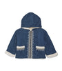 Louise Misha Hooded Melvette Denim Coat (4-12 Years)