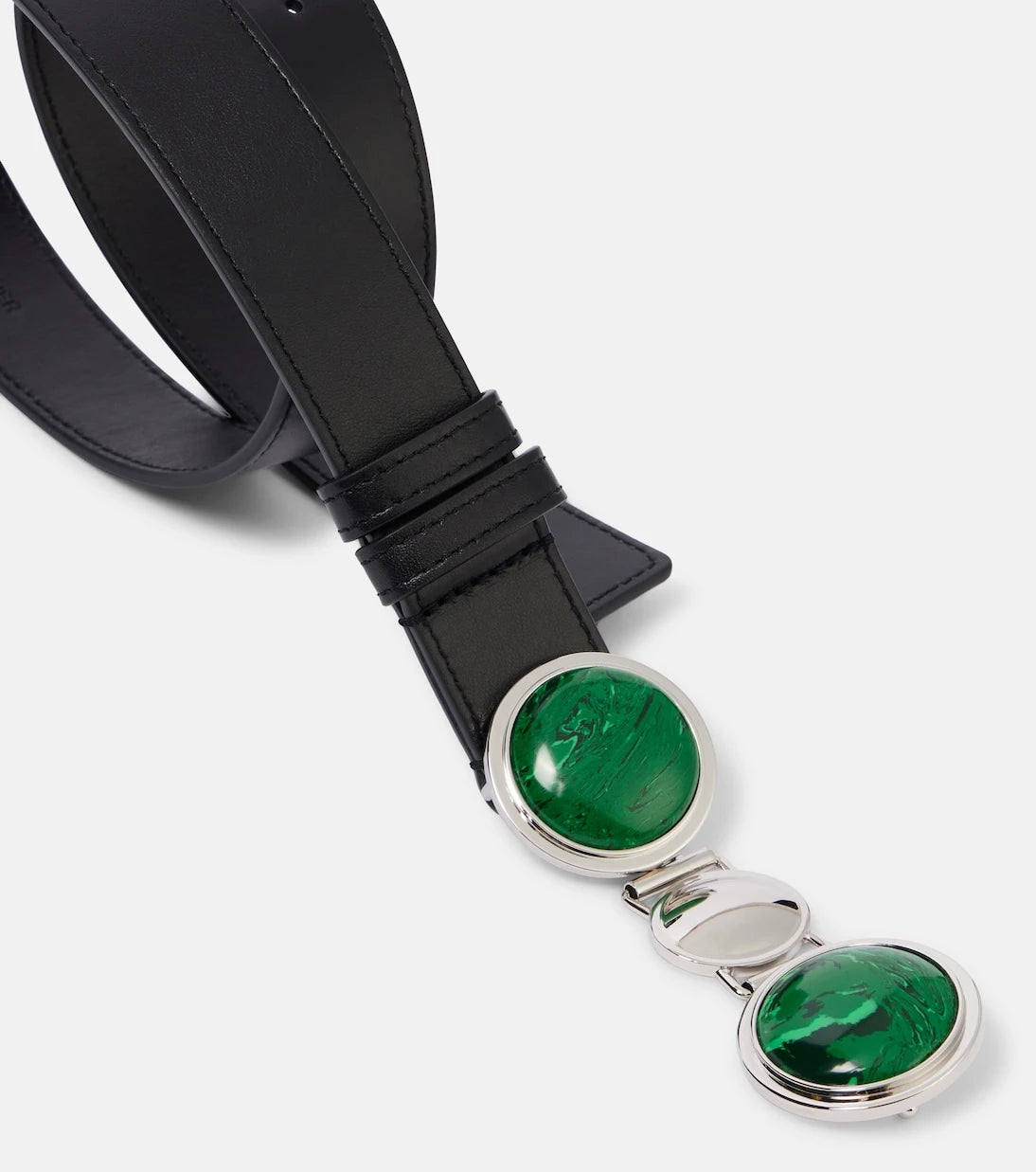 Gabriela Hearst - Grange Malachite leather belt