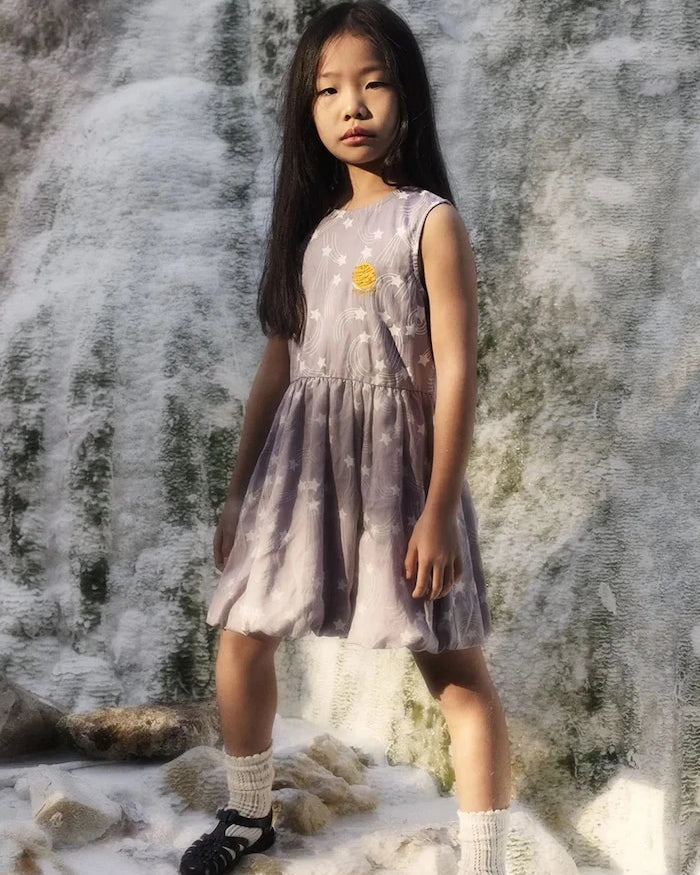 Mini Rodini Starfall Çocuk Elbisesi