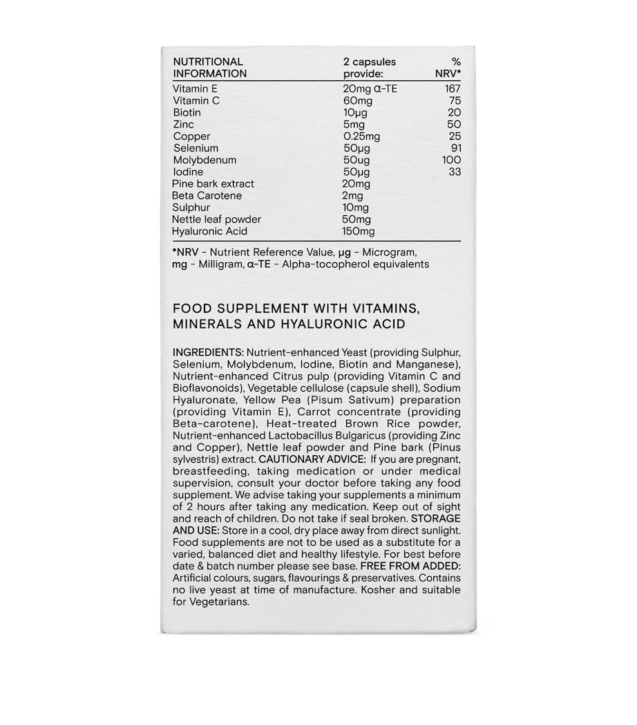 Wild Nutrition Food-Grown Complete Beauty Support (60 Capsules)