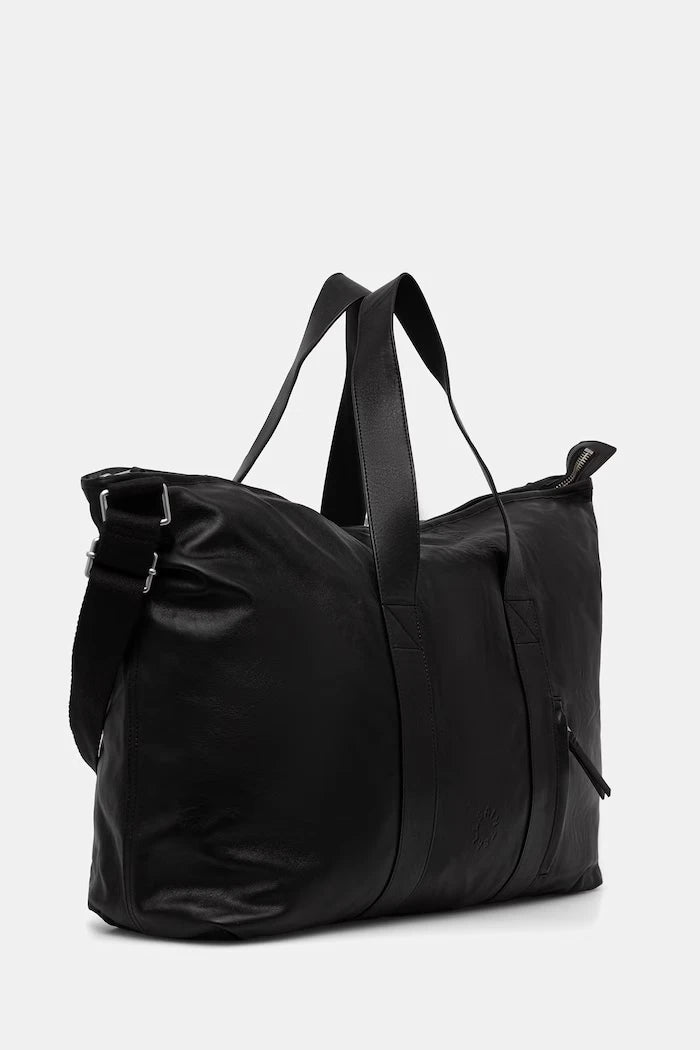 AllSaints пътна чанта мъжка от кожа KEI