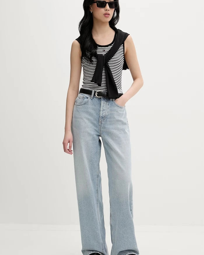 Tommy Jeans wide leg kadın kot pantolon