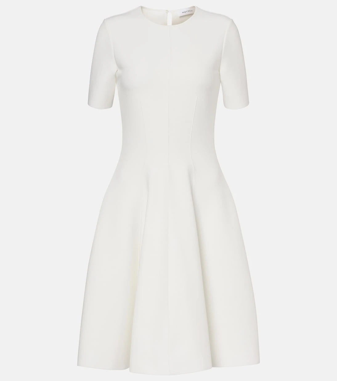 McQueen - Jersey minidress