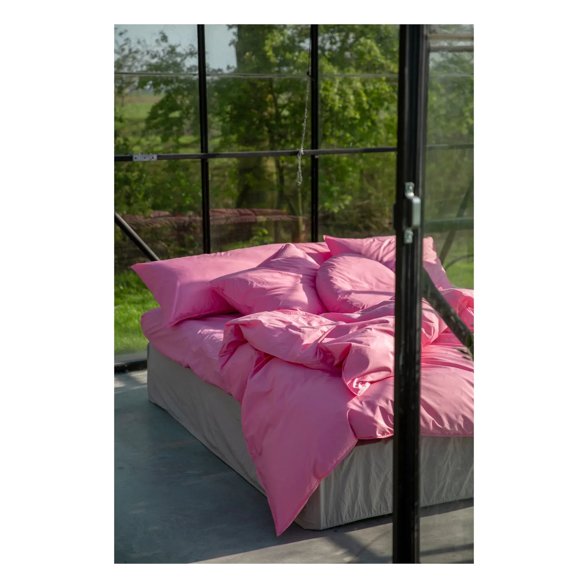 Suite 702 - Organic percale pillowcase - Pink Candy | Candy pink
