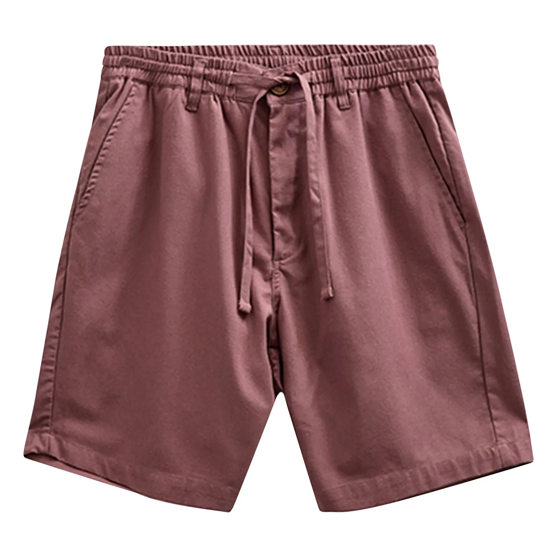 Anerkjendt - Akjames Linen Short | Burgundy