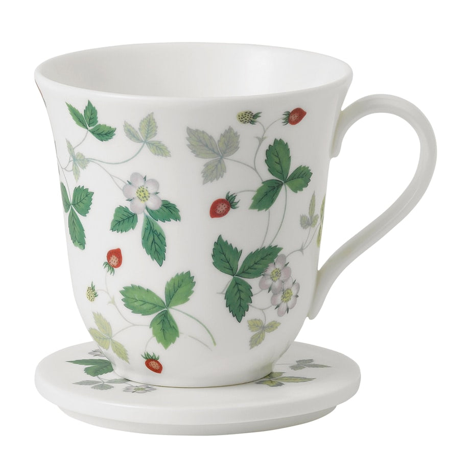 Wild Strawberry Lidded Mug