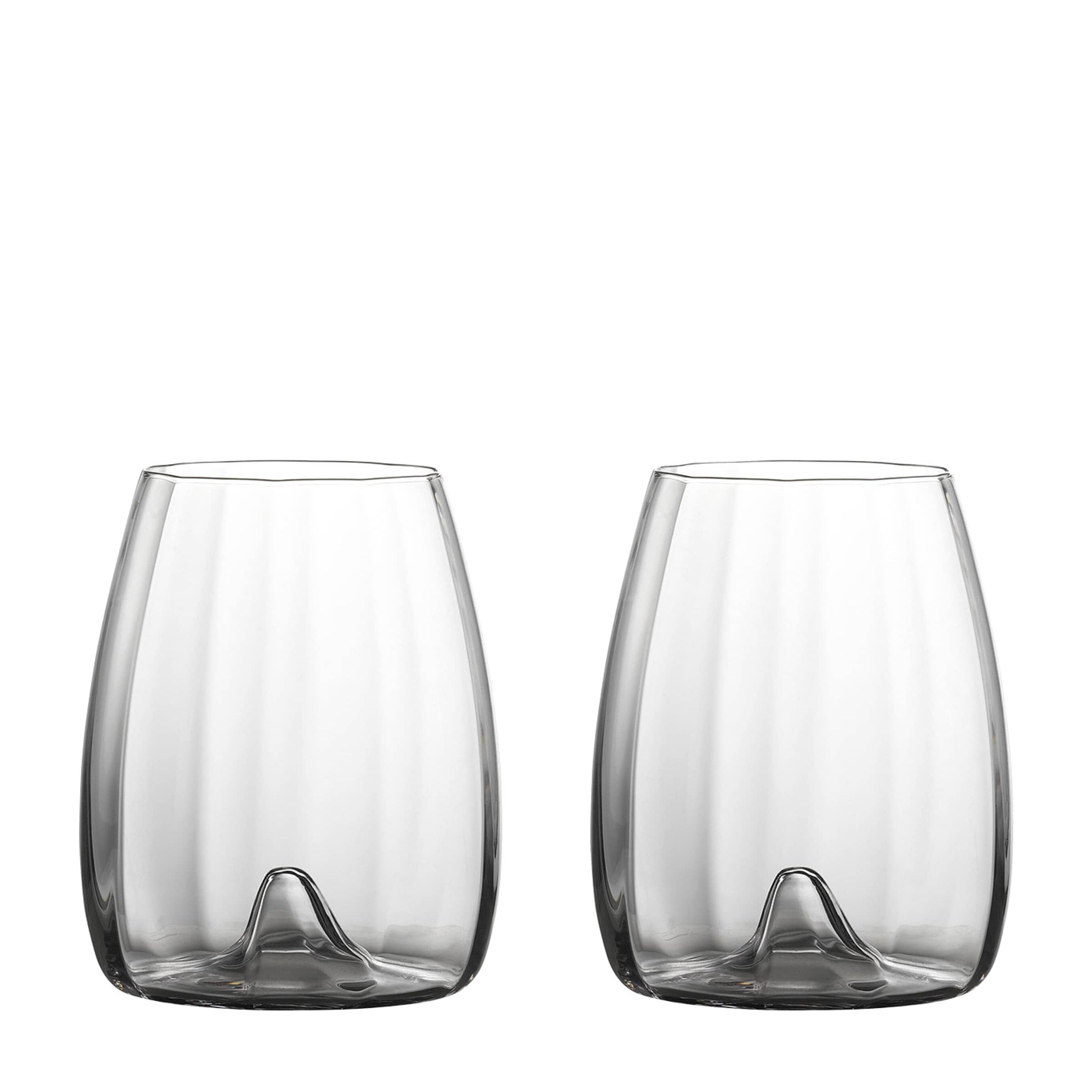 Set of 2 Elegance Optic Stemless Wine Glasses (520ml)