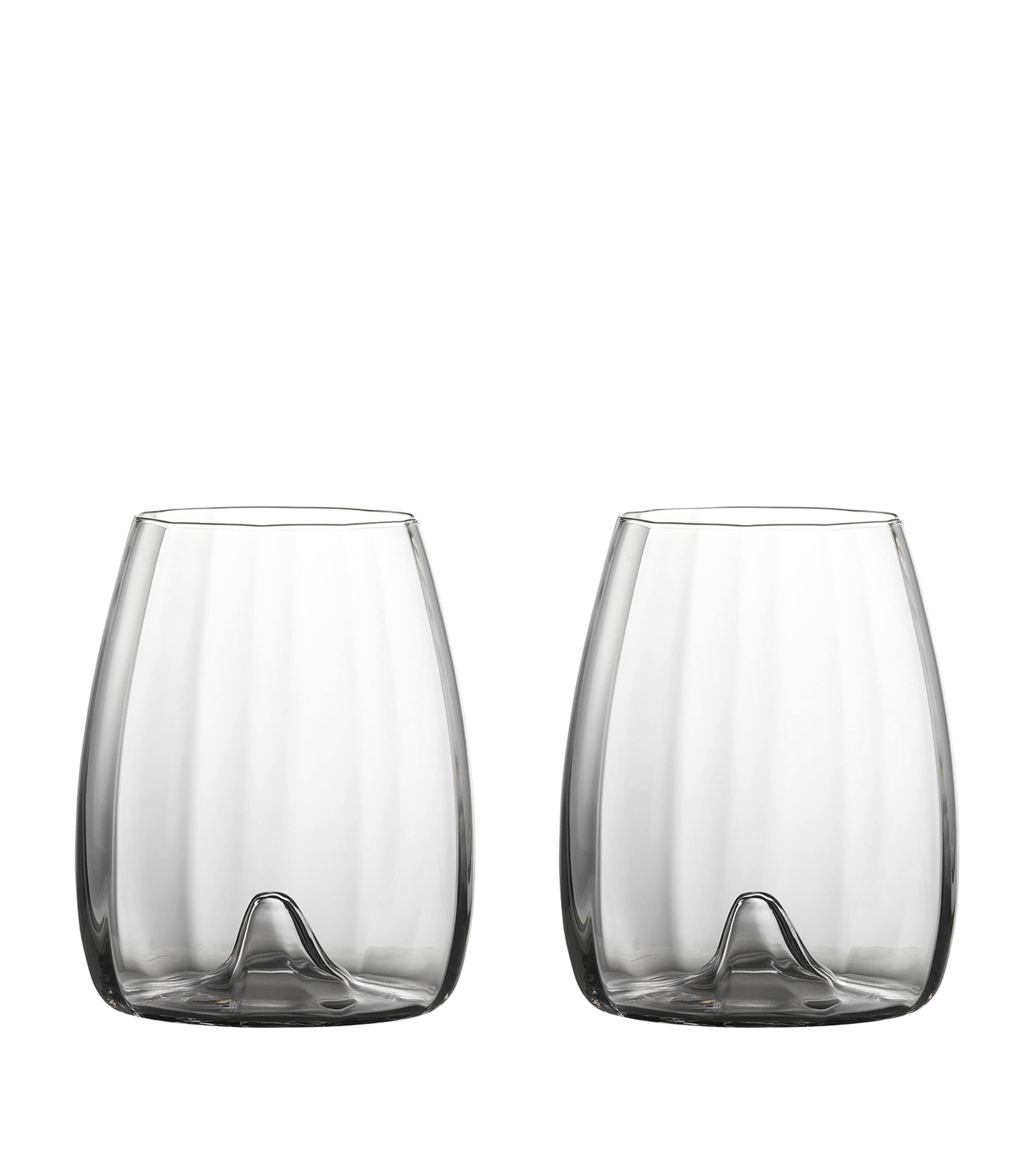 Set of 2 Elegance Optic Stemless Wine Glasses (520ml)