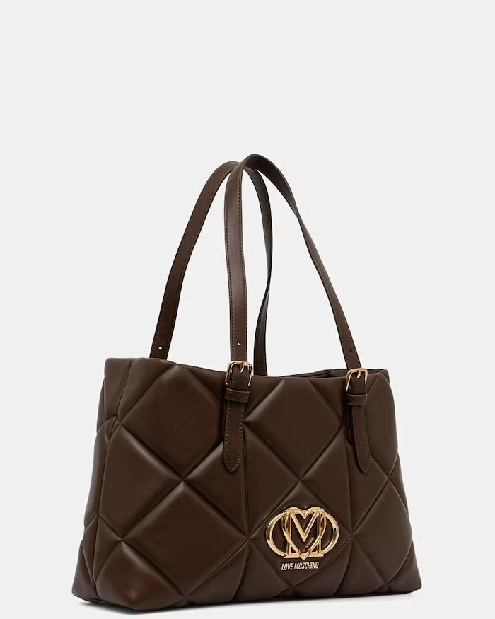 Love Moschino шопинг чанта дамска от имитация на кожа