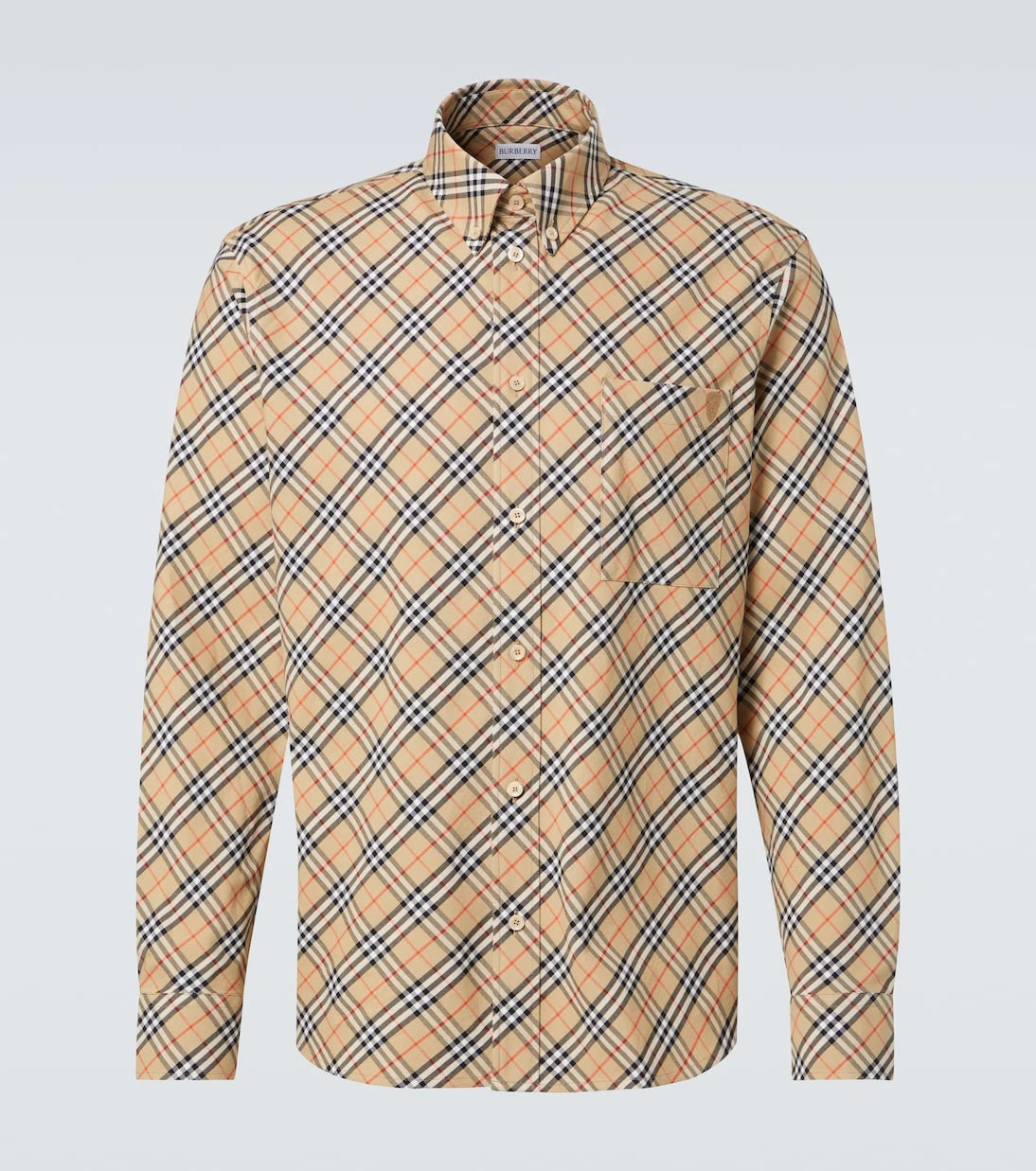 Burberry - Burberry Check cotton poplin shirt