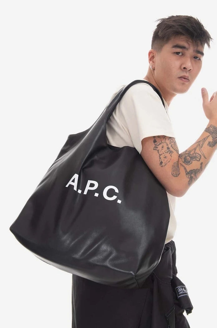 A.P.C. чанта от имитация на кожа tote ninon