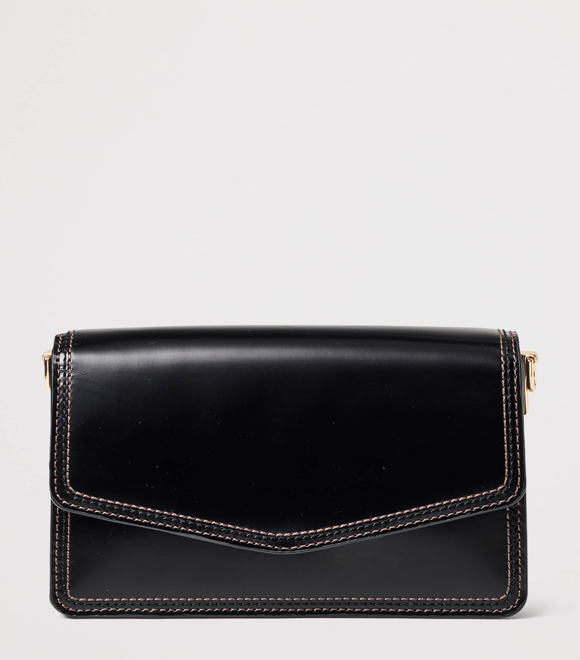 Leather Eliza Clutch Bag