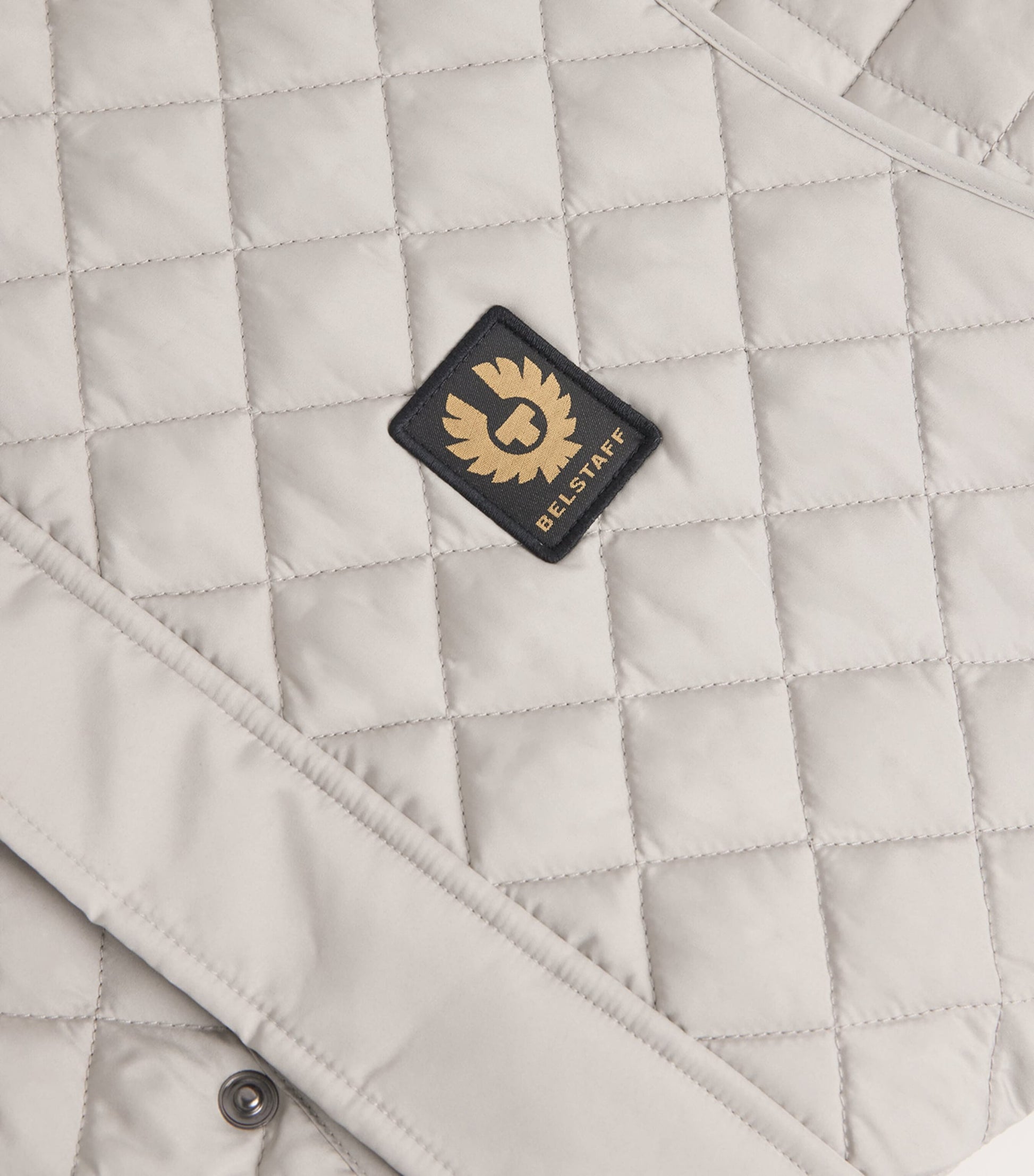 Grey Quilted Icon Gilet
