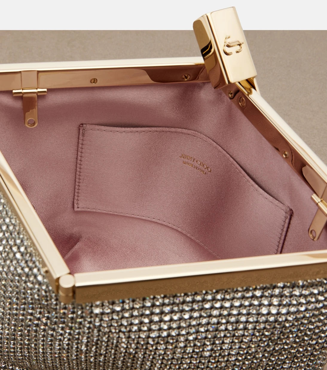 Jimmy Choo - Ganache embellished clutch
