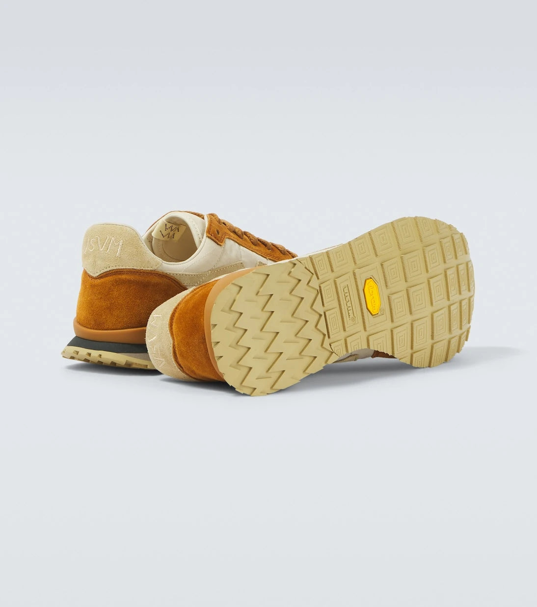 Visvim - FKT Runner suede-trimmed sneakers