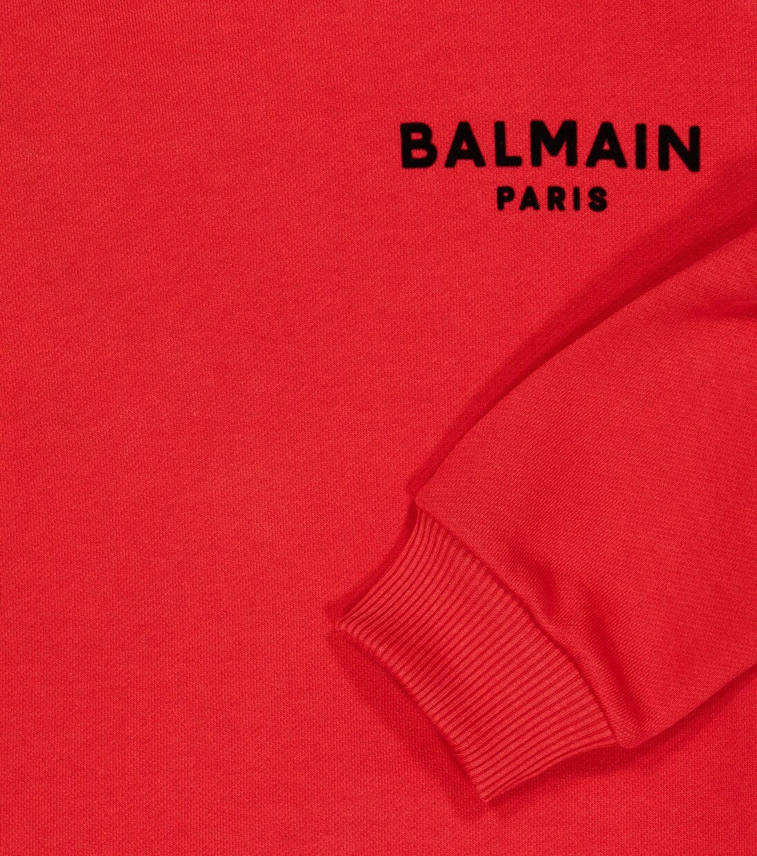 Balmain Kids - Logo cotton jersey sweatshirt