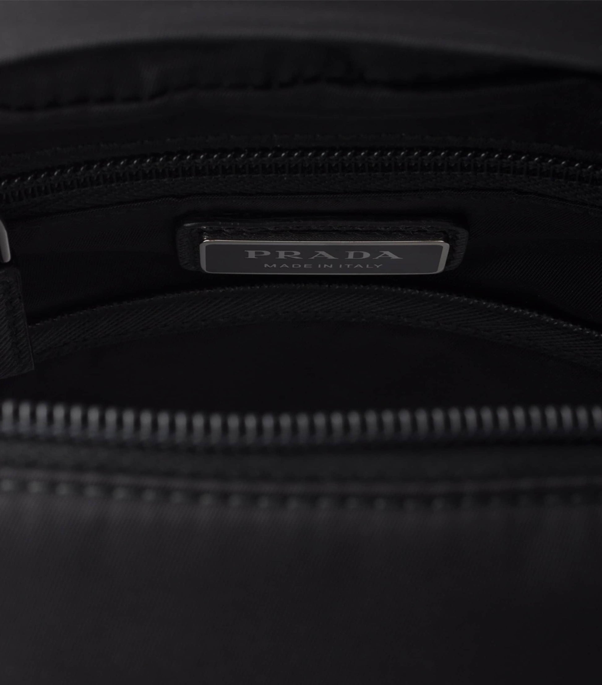 Re-Nylon and Saffiano Leather Backpack