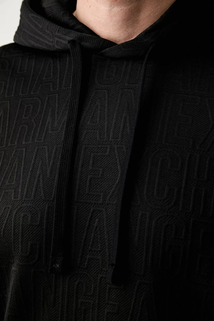 Armani Exchange erkek kapüşonlu sweatshirt