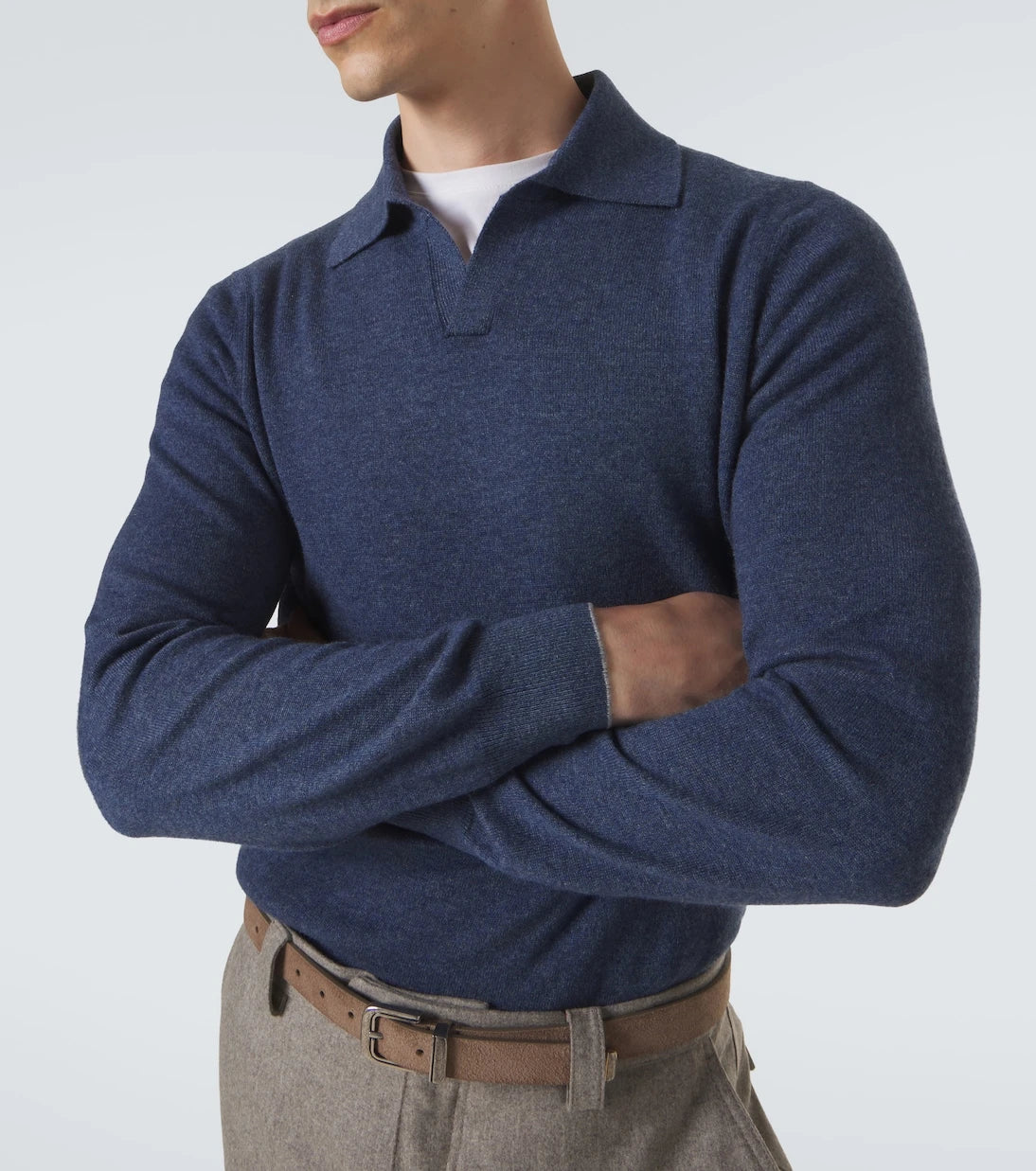 Brunello Cucinelli - Cashmere polo sweater