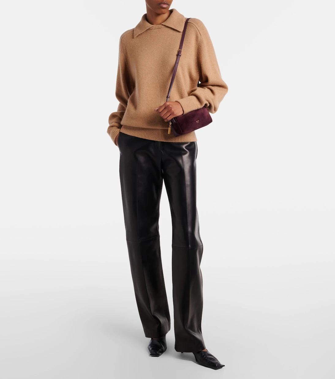 Khaite - Jackson wool and cashmere polo sweater