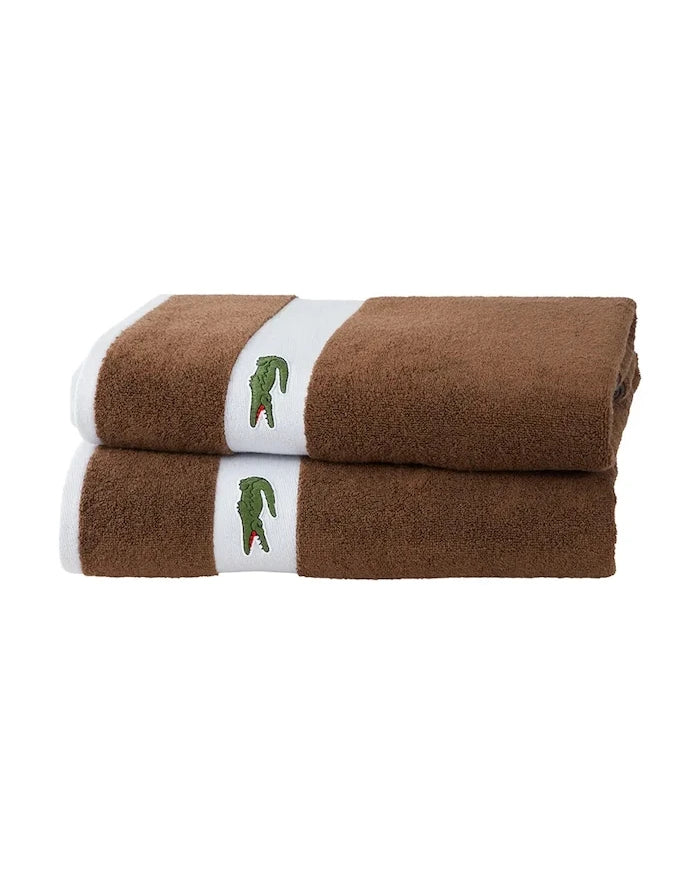 Lacoste LCASUAL Pecan 70 x 140 cm Orta Pamuklu Havlu