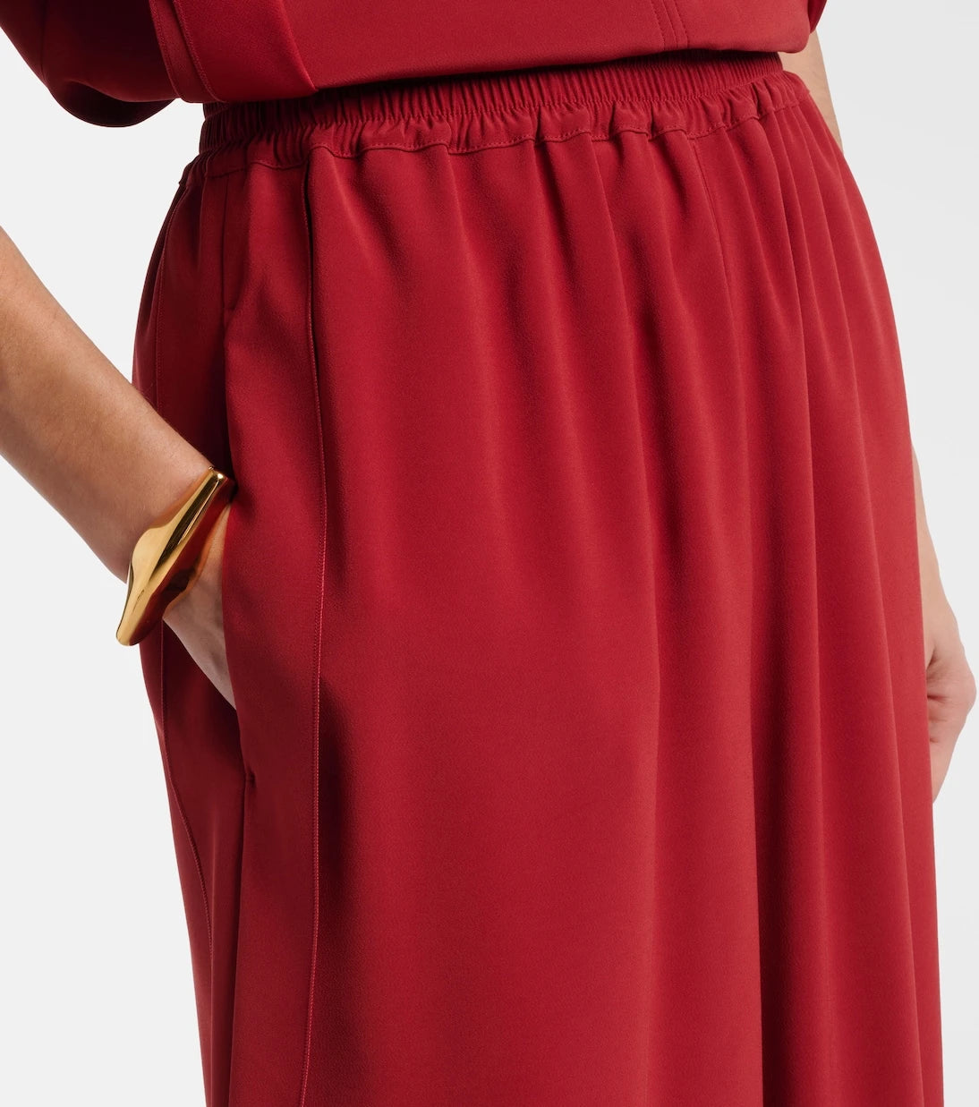 Max Mara - Crêpe wide-leg pants