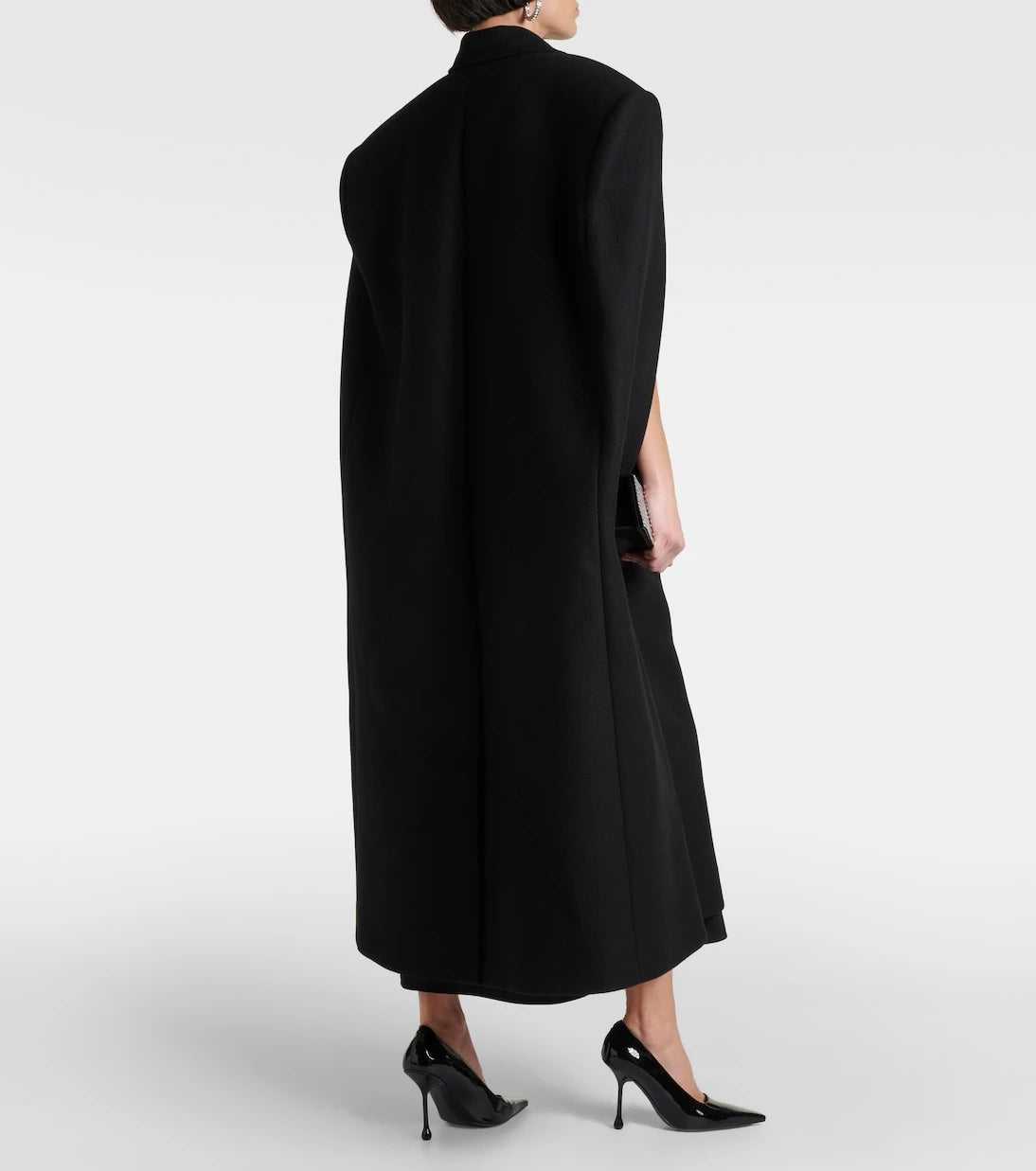 Wardrobe.NYC - كاب مزدوج الصدر من صوف الفيرجن