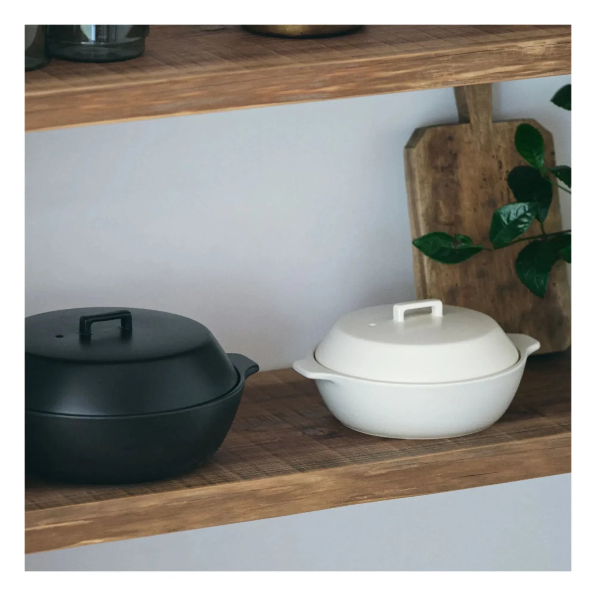 Kinto - Ceramic pot Kakomi 1.2L | Black