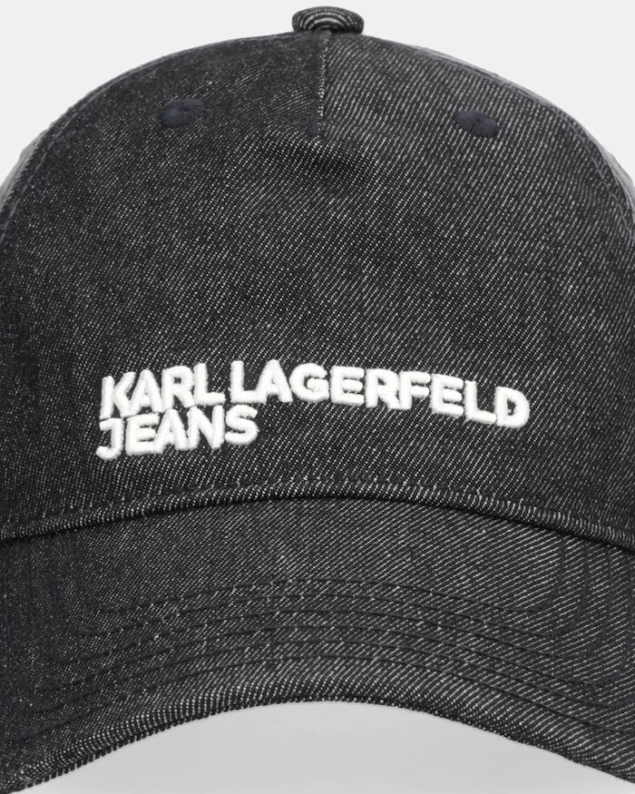 Karl Lagerfeld Jeans Denim Vizörlü Şapka