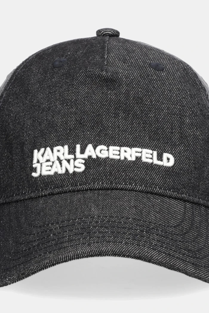 Дънкова шапка с козирка Karl Lagerfeld Jeans