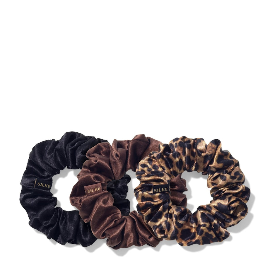 Mulberry Silk Hair Scrunchies (Set of 3)