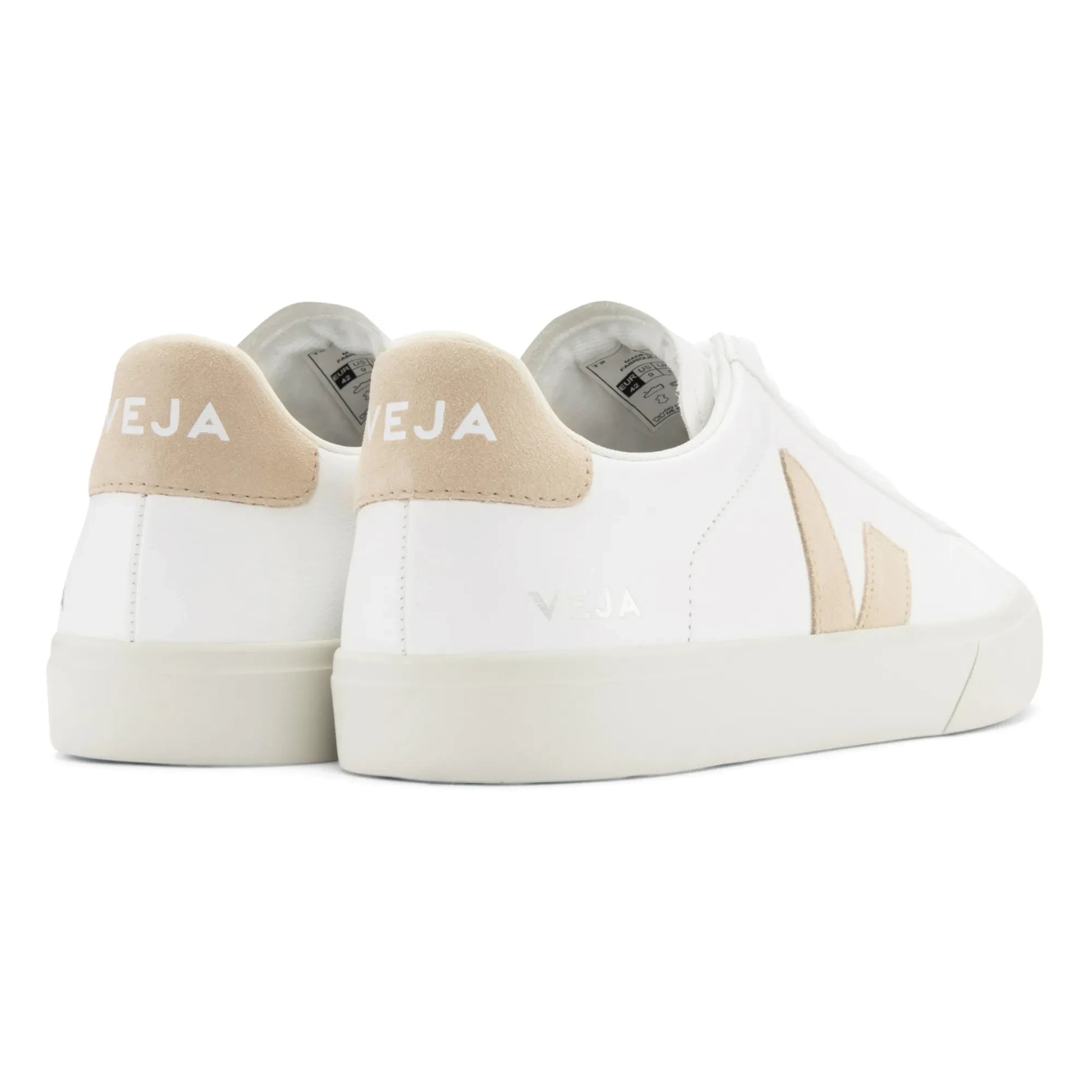 Veja - Campo Chrome Free Leather Sneakers | Beige