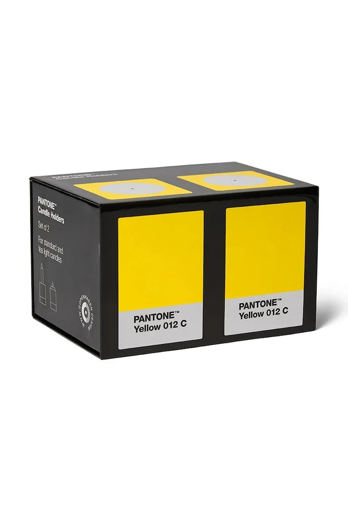 Декоративен свещник Pantone 7,8 x 5,5 cm (2 броя)