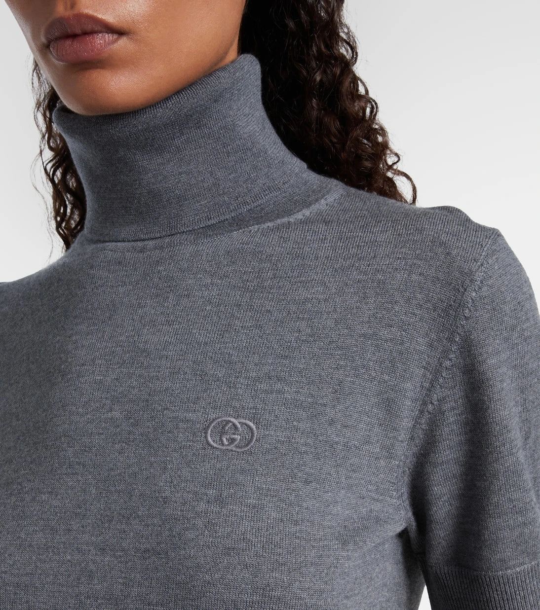 Gucci - Turtleneck wool top