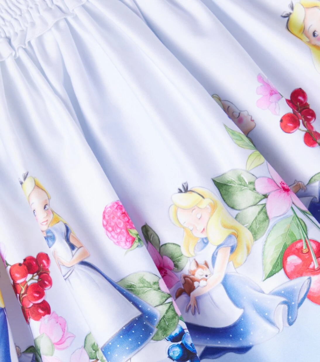 Monnalisa - Printed cotton skirt