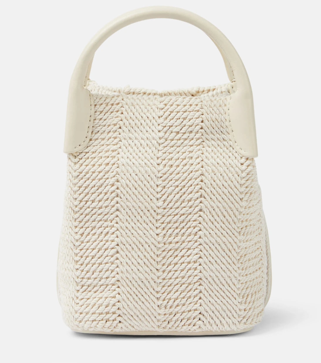 Loro Piana - Bale Micro leather-trimmed bucket bag