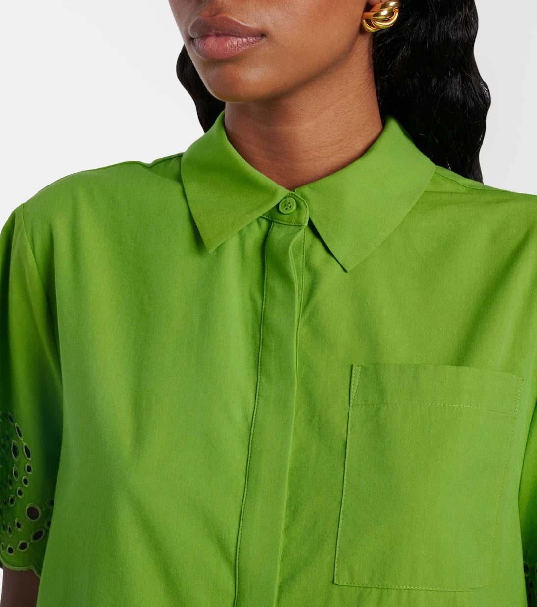 Simkhai - Keyla broderie anglaise top