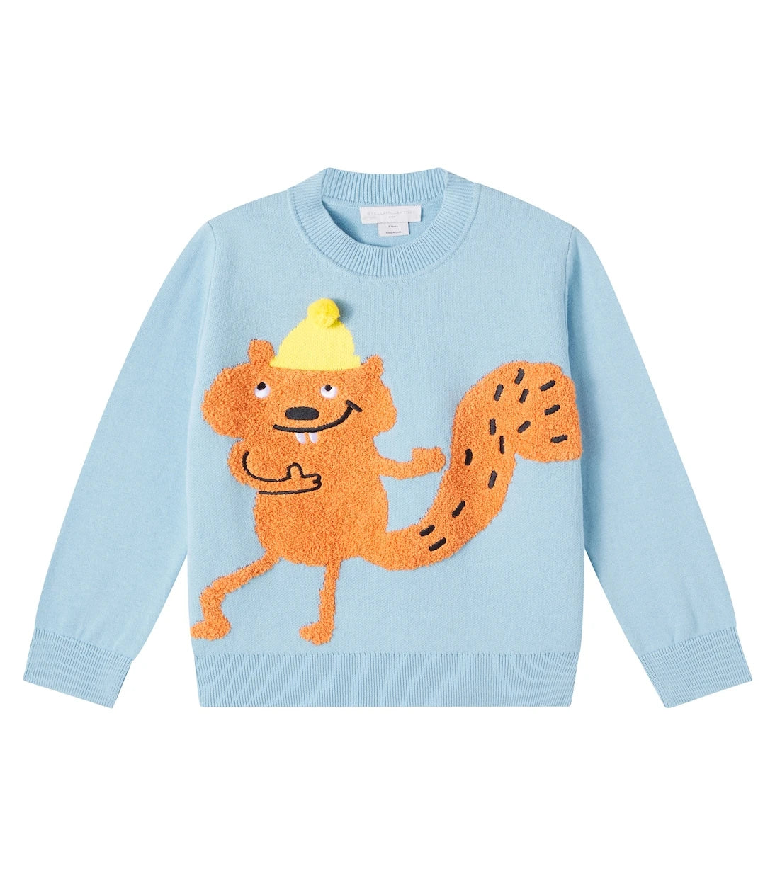 Stella McCartney Kids - Embroidered cotton jersey sweater