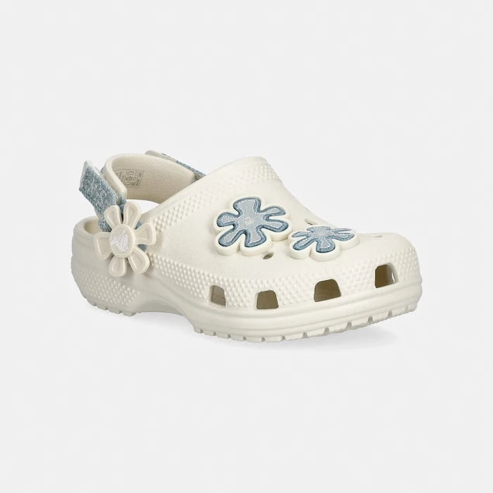 Crocs чехли за деца CLASSIC DNM FLWR ADJ BACKSTRAP CLOG T