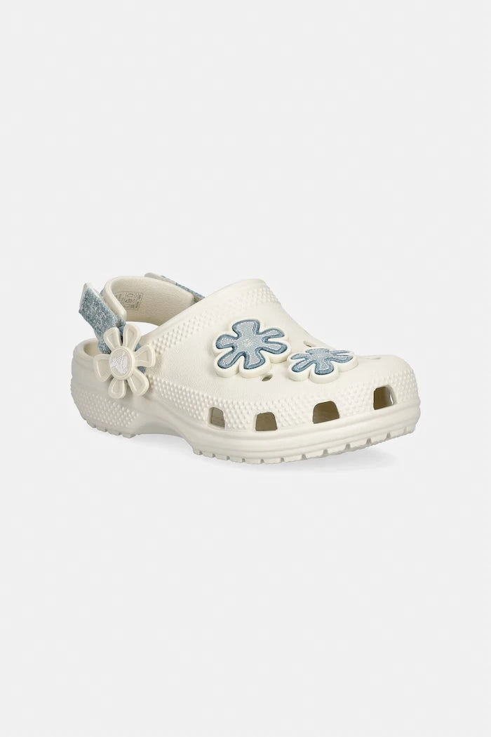 Crocs чехли за деца CLASSIC DNM FLWR ADJ BACKSTRAP CLOG T