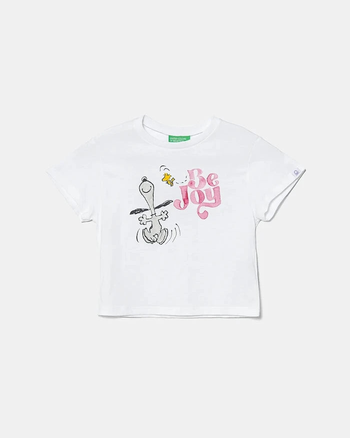 Детска памучна тениска United Colors of Benetton
