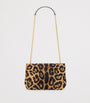 Saint Laurent Brown Mini Jamie 4.3 Leopard Print Shoulder Bag