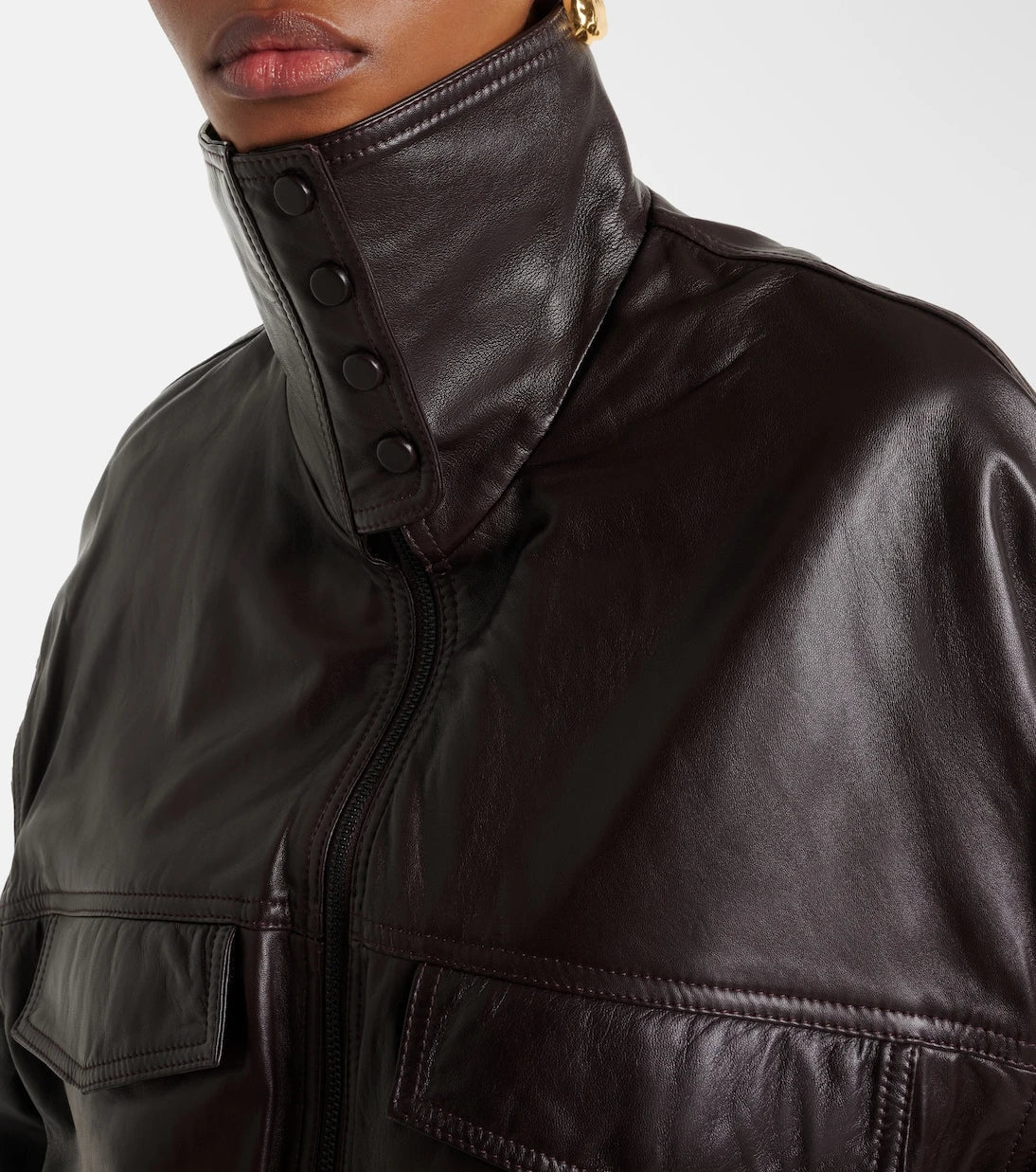 The Frankie Shop - Carnaby leather jacket
