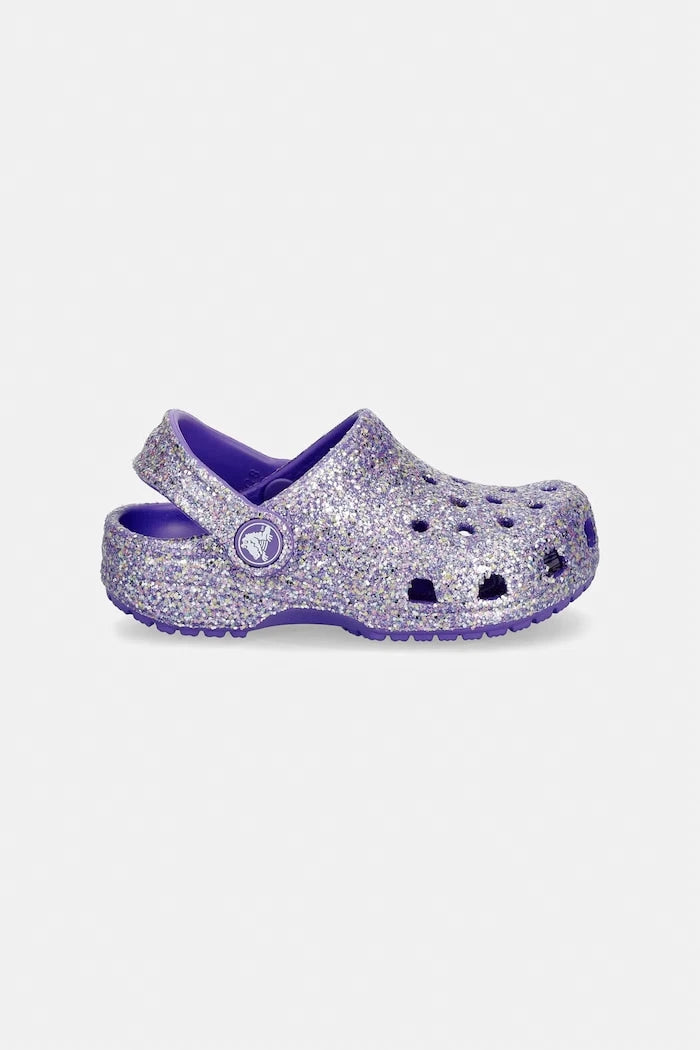 Детски чехли Crocs CLASSIC FANTASY GLITTER CLOG T