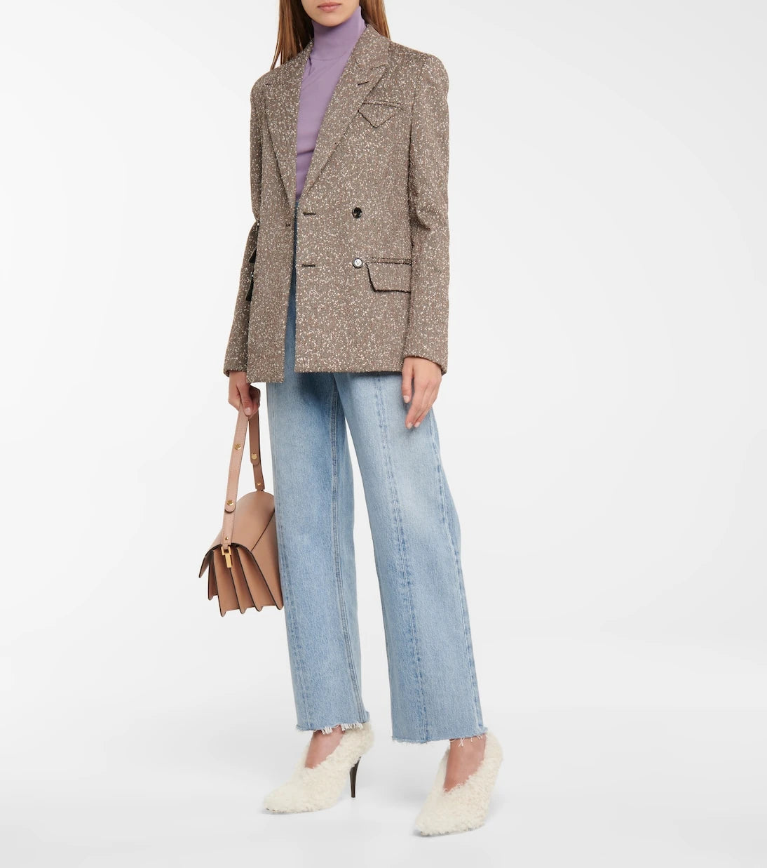 Marni - Shearling pumps