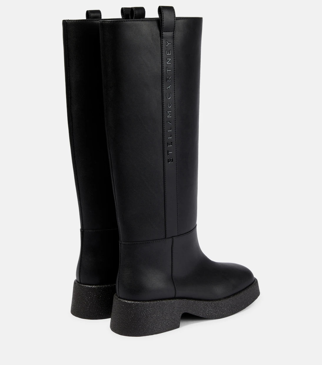 Stella McCartney - Logo knee-high boots