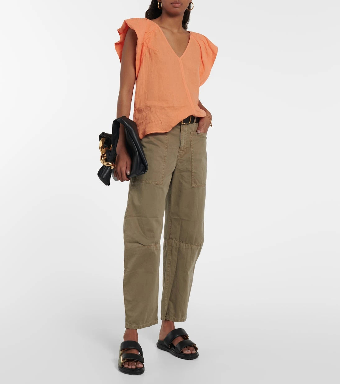 Velvet - Ava linen top